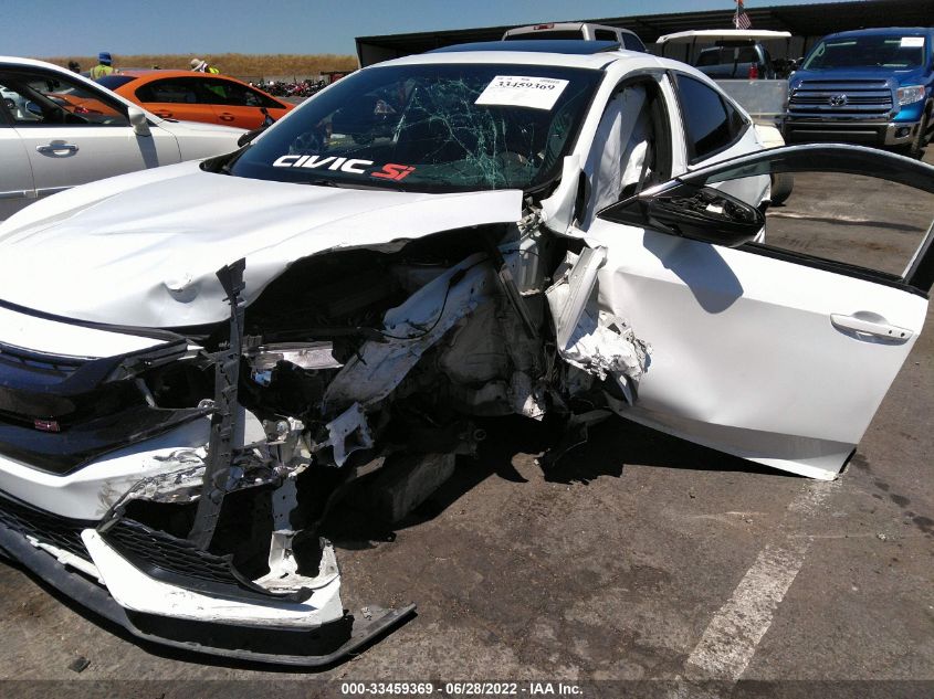 2018 HONDA CIVIC SI SEDAN 2HGFC1E58JH705221