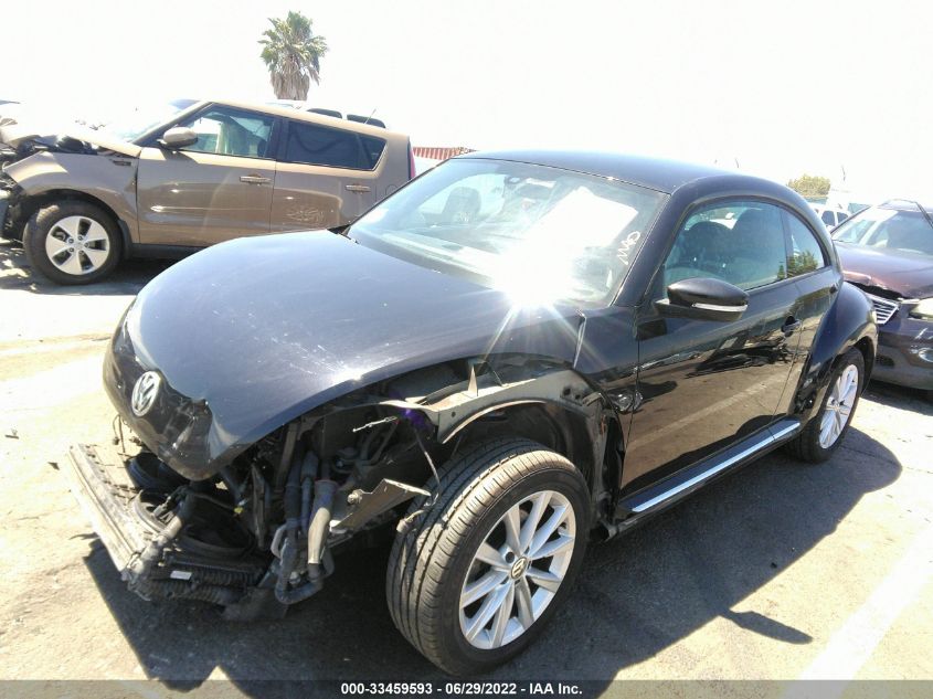 2017 VOLKSWAGEN BEETLE 1.8T 3VWJ17AT4HM607205