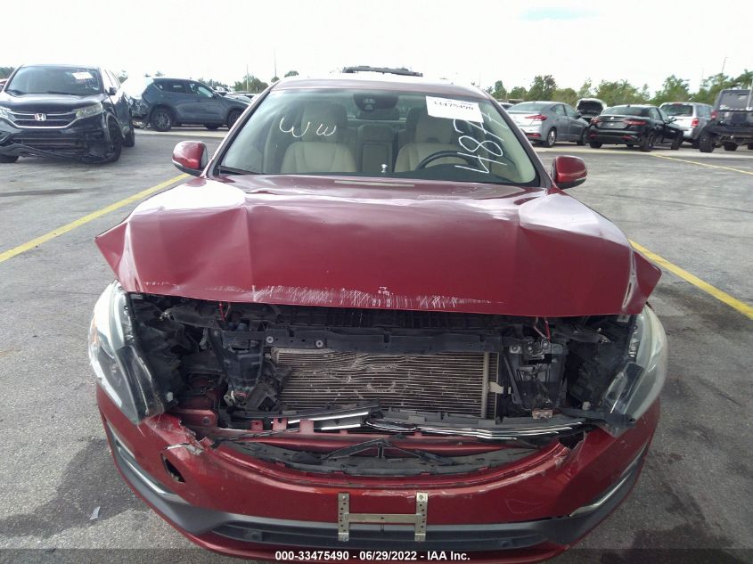 2015 VOLVO S60 T5 PREMIER YV1612TB0F1304877