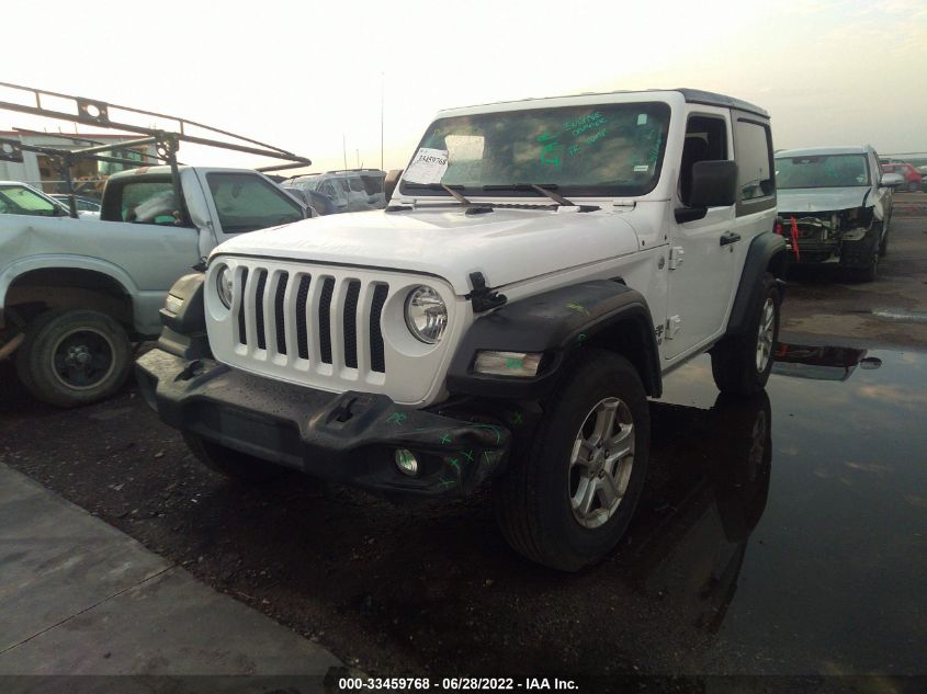 2020 JEEP WRANGLER SPORT S 1C4GJXAN4LW227448