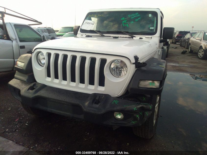 2020 JEEP WRANGLER SPORT S 1C4GJXAN4LW227448