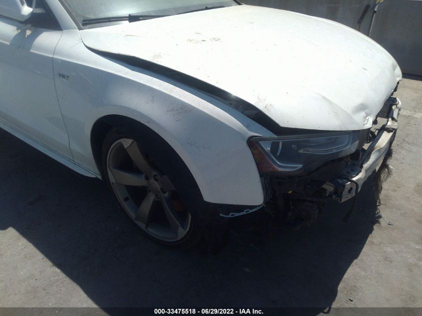 2014 AUDI S5 PREMIUM PLUS WAUCGAFR6EA025763