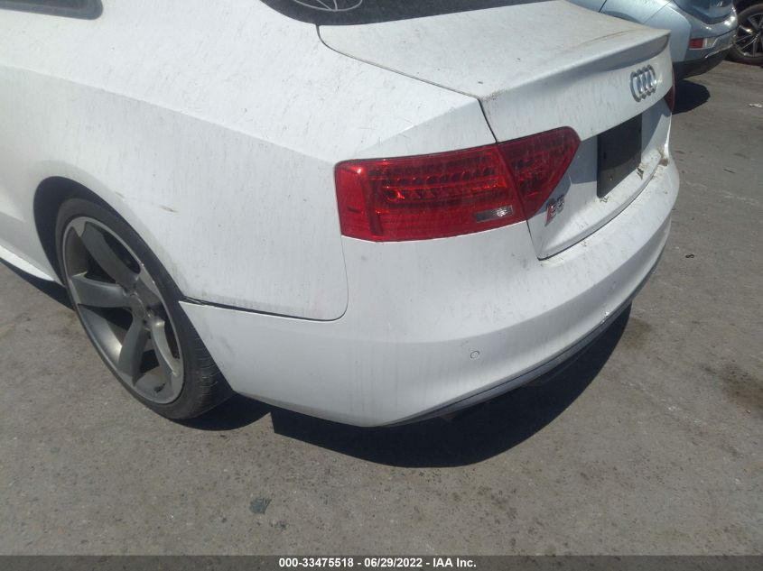 2014 AUDI S5 PREMIUM PLUS WAUCGAFR6EA025763