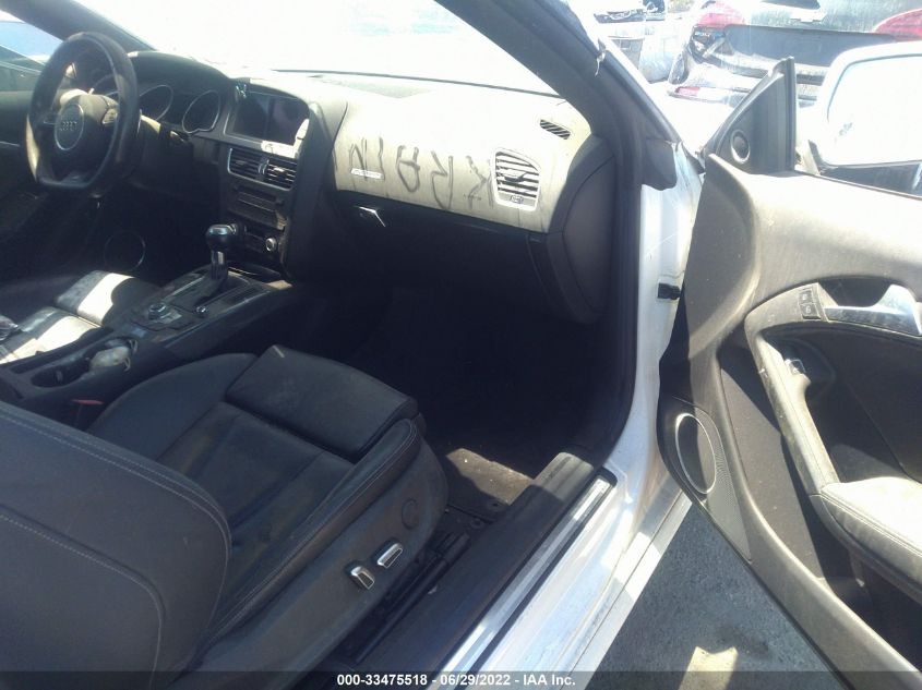 2014 AUDI S5 PREMIUM PLUS WAUCGAFR6EA025763