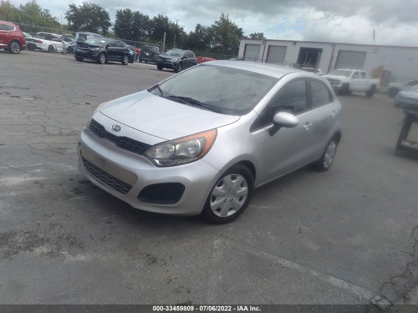 2013 KIA RIO LX KNADM5A37D6106537