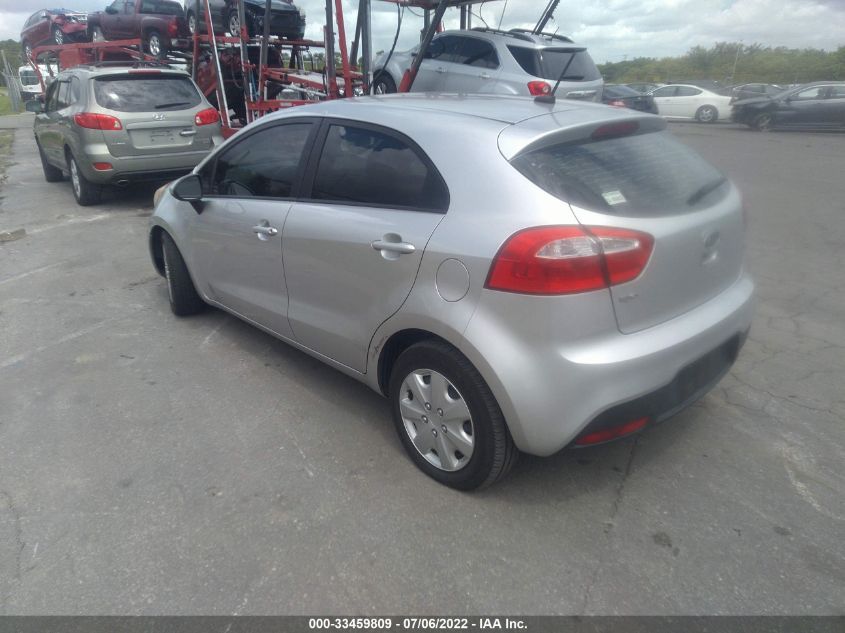 2013 KIA RIO LX KNADM5A37D6106537