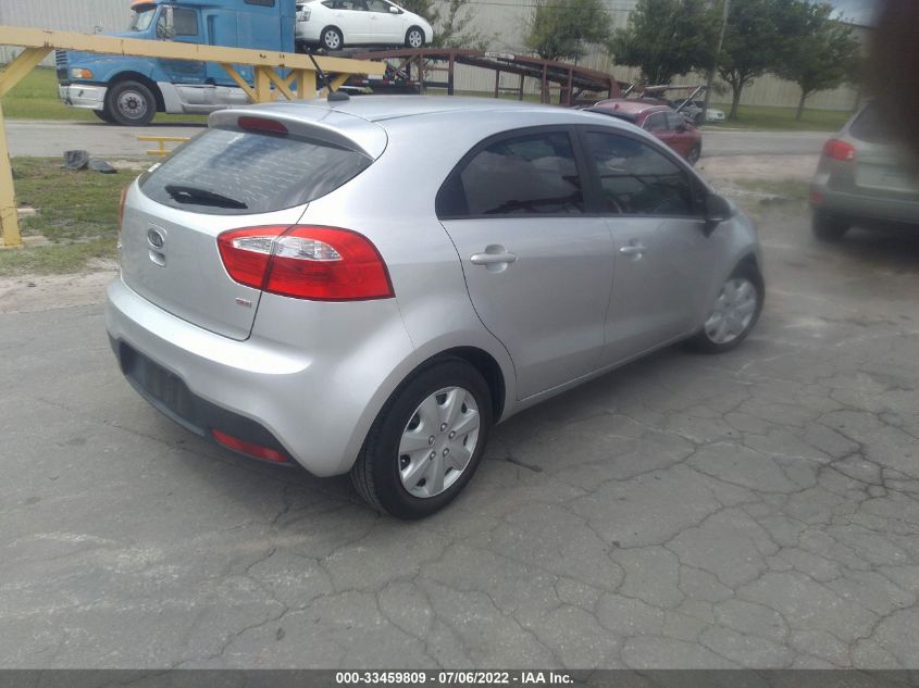 2013 KIA RIO LX KNADM5A37D6106537