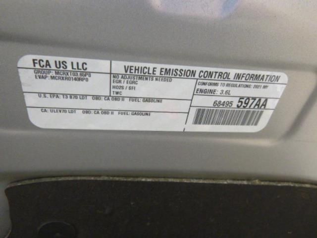 2021 CHRYSLER VOYAGER LXI 2C4RC1DGXMR541595