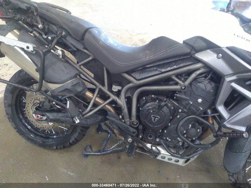 2016 TRIUMPH MOTORCYCLE TIGER 800XCX SMTE11BF7GT730749