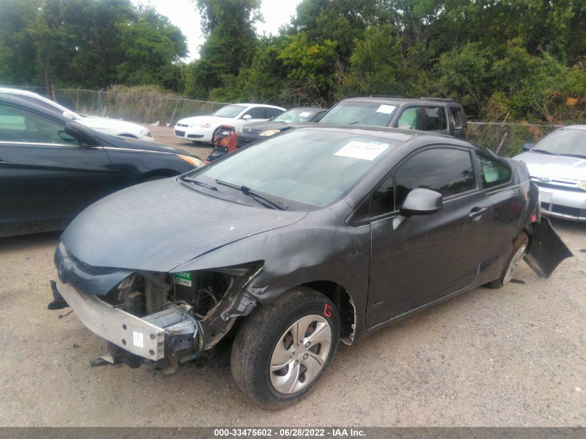 2013 HONDA CIVIC CPE LX 2HGFG3B52DH523376