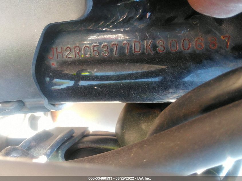 2013 HONDA VT750 C2B JH2RC5377DK300687