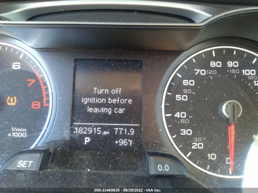 2014 AUDI A4 PREMIUM WAUAFAFLXEN004073