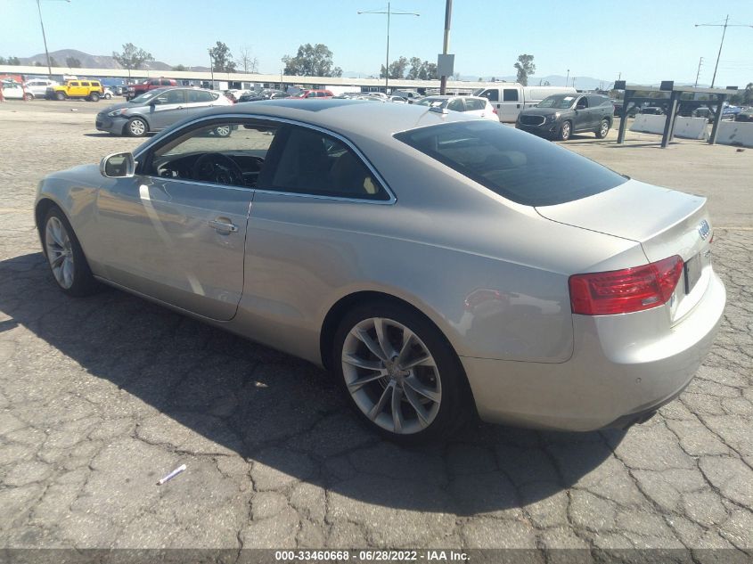 2013 AUDI A5 PREMIUM PLUS WAULFAFR4DA015573