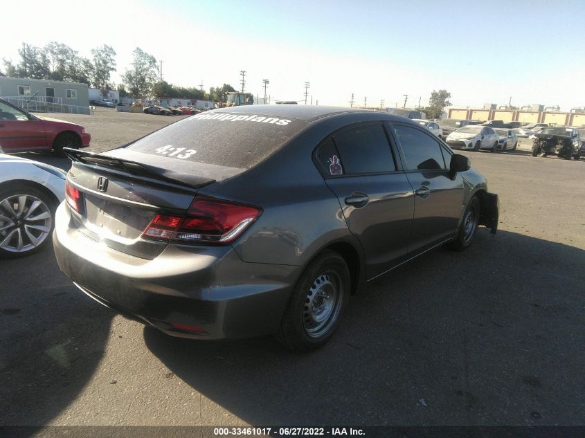 2013 HONDA CIVIC SDN LX 19XFB2F52DE232017