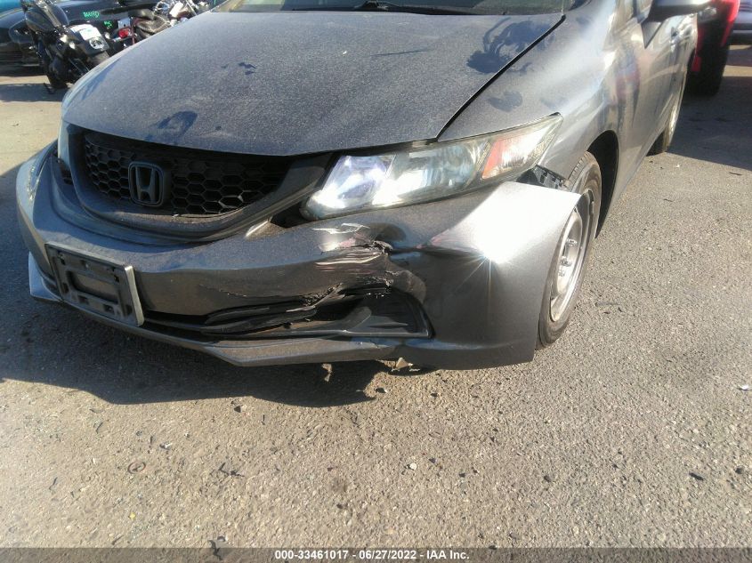 2013 HONDA CIVIC SDN LX 19XFB2F52DE232017