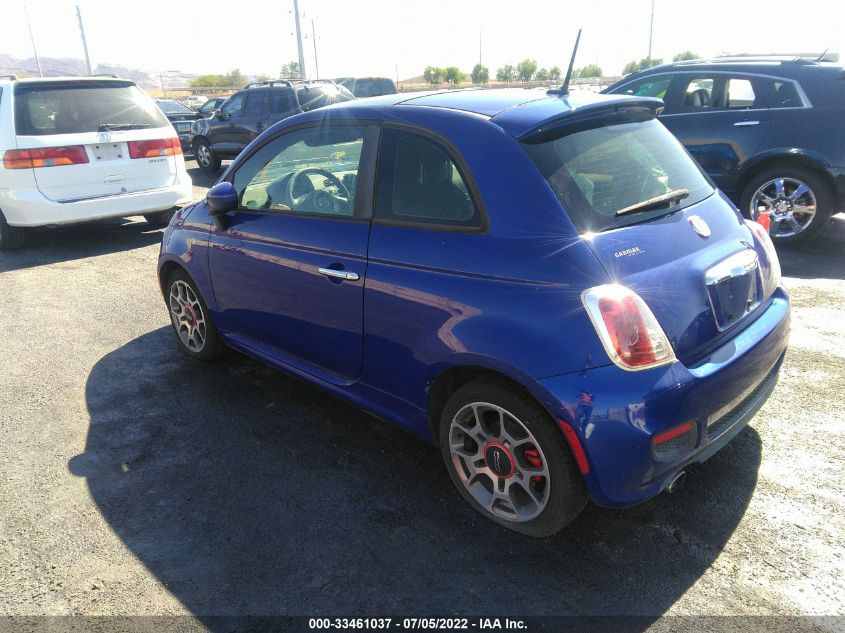 2013 FIAT 500 SPORT 3C3CFFBR4DT533315