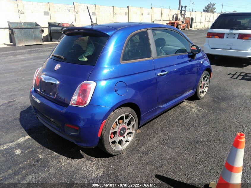 2013 FIAT 500 SPORT 3C3CFFBR4DT533315