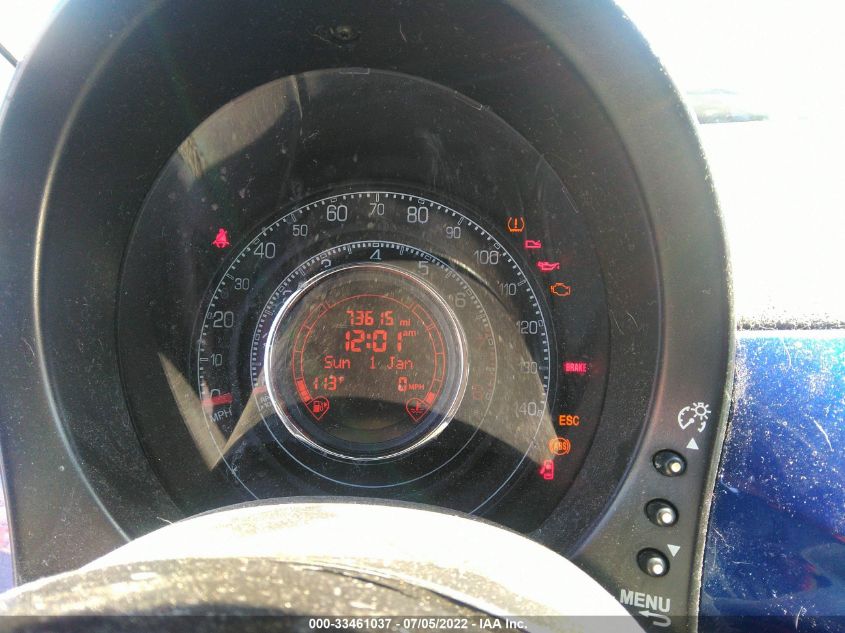 2013 FIAT 500 SPORT 3C3CFFBR4DT533315