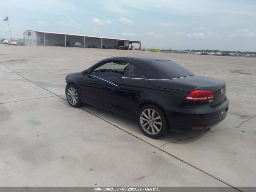 2014 VOLKSWAGEN EOS KOMFORT WVWBW8AH4EV003505