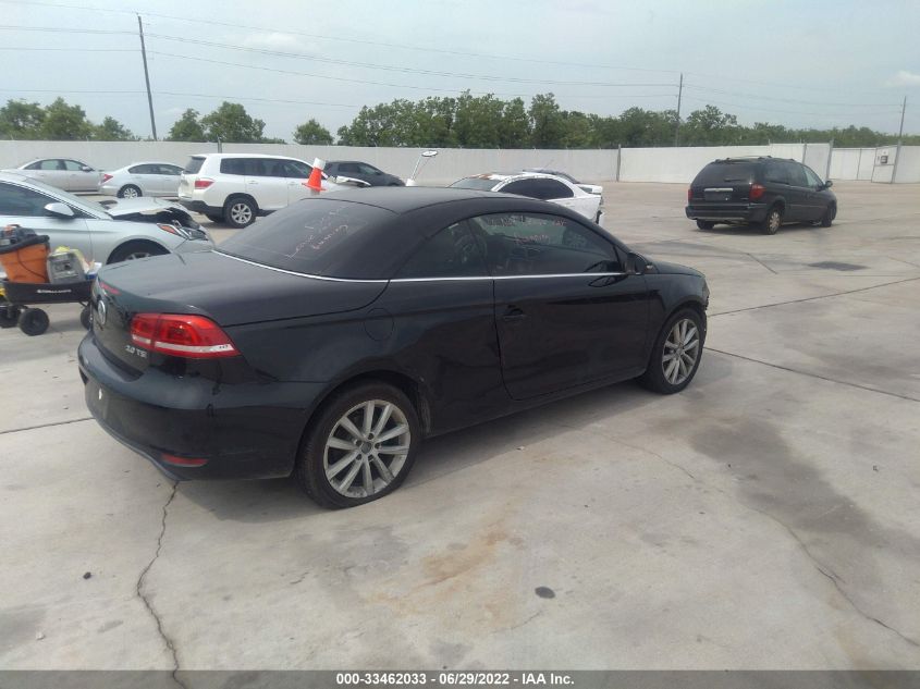 2014 VOLKSWAGEN EOS KOMFORT WVWBW8AH4EV003505