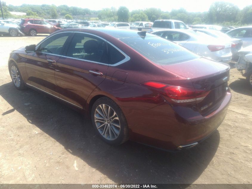 2015 HYUNDAI GENESIS 3.8L KMHGN4JE3FU087276