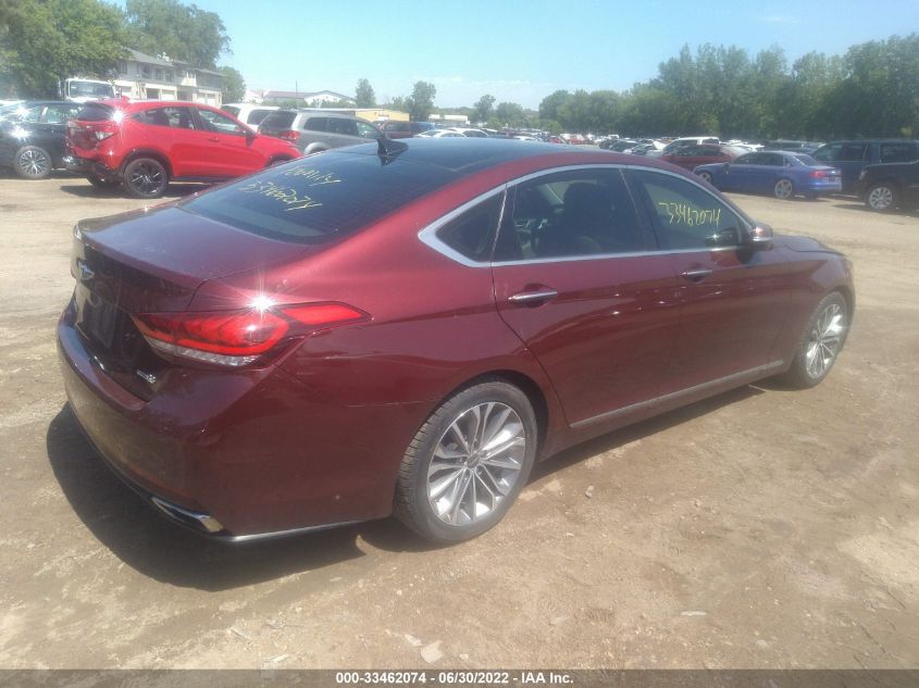 2015 HYUNDAI GENESIS 3.8L KMHGN4JE3FU087276