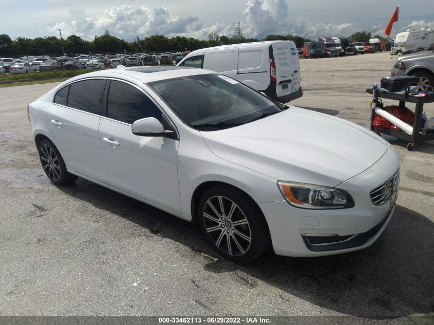 2016 VOLVO S60 INSCRIPTION T5 PLATINUM LYV612TM2GB101362