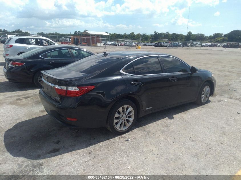 2013 LEXUS ES 300H HYBRID JTHBW1GG9D2003312