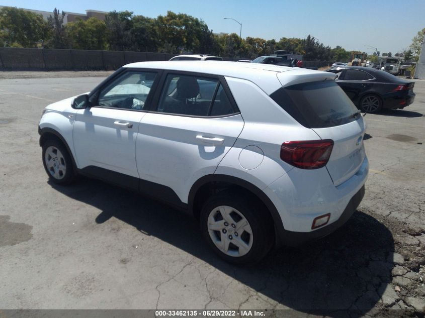 2020 HYUNDAI VENUE SE KMHRB8A38LU044555