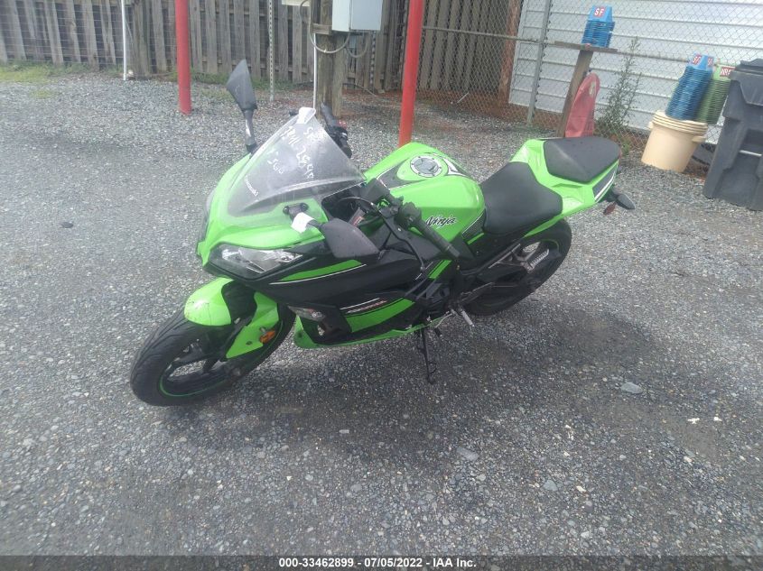 2013 KAWASAKI EX300 B JKAEX8B16DDA02384
