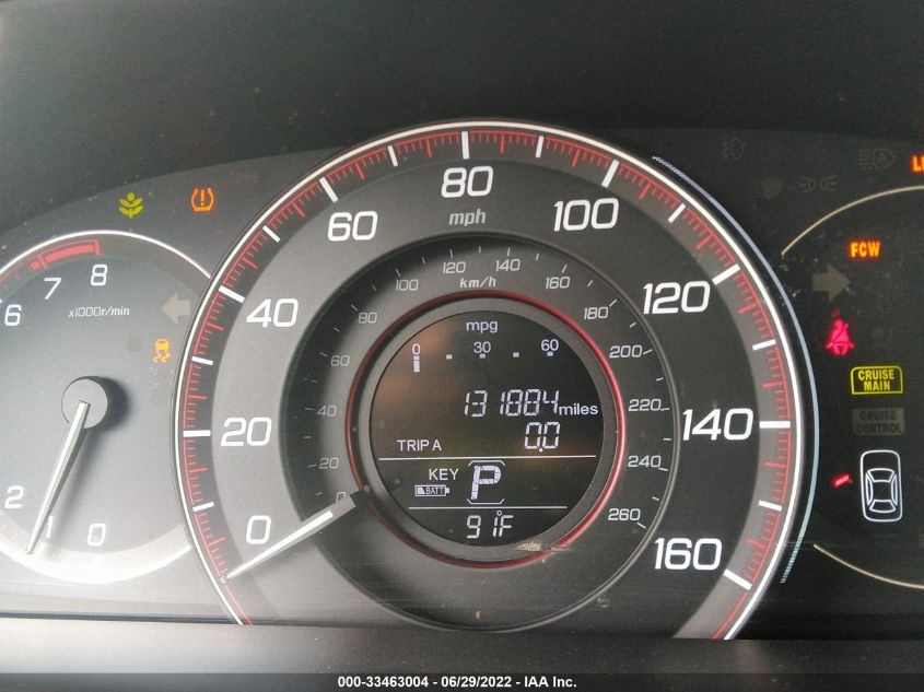 2013 HONDA ACCORD CPE EX-L 1HGCT2B86DA011332