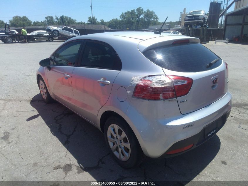 2014 KIA RIO LX KNADM5A33E6418226
