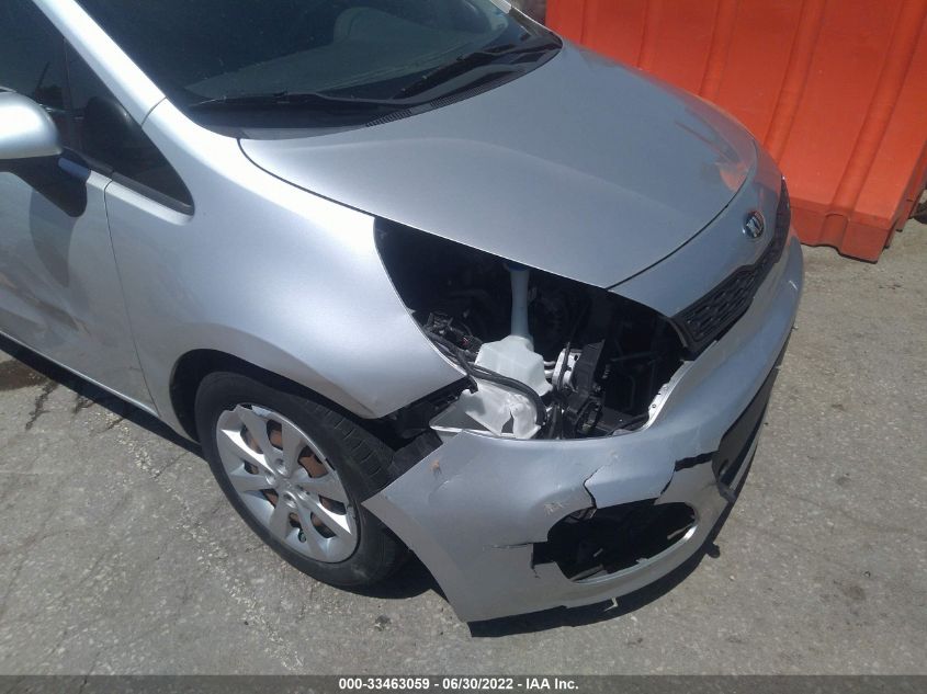 2014 KIA RIO LX KNADM5A33E6418226