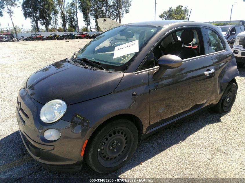 2016 FIAT 500 POP 3C3CFFAR9GT161346