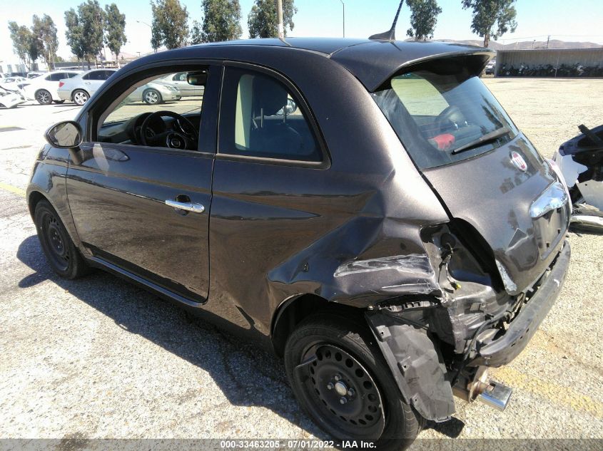 2016 FIAT 500 POP 3C3CFFAR9GT161346
