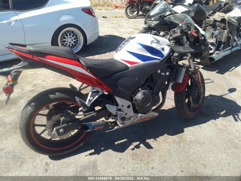 2014 HONDA CBR500 R - MLHPC4412E5100186