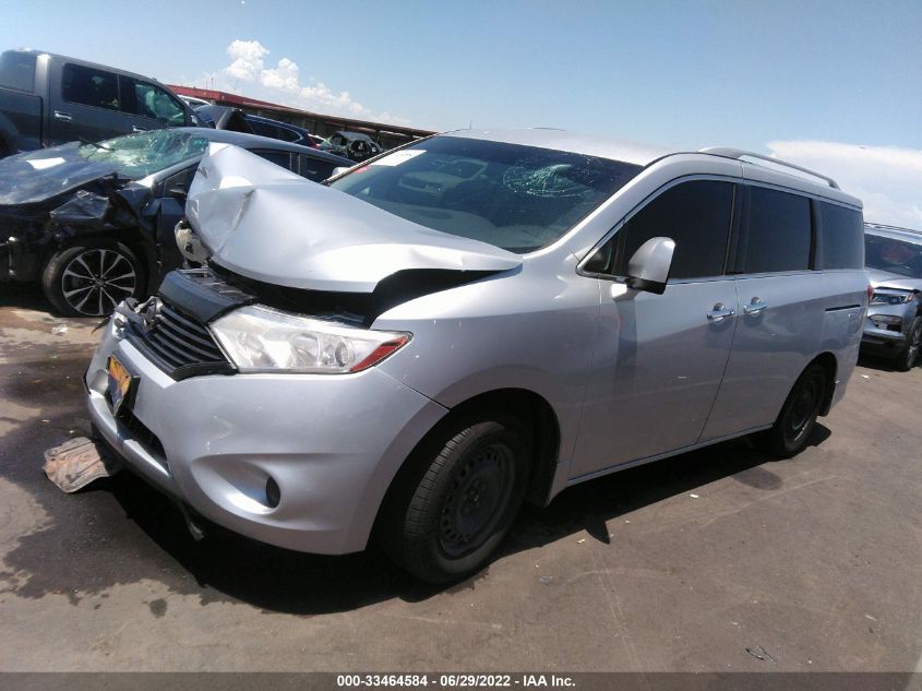 2014 NISSAN QUEST S JN8AE2KP9E9106854