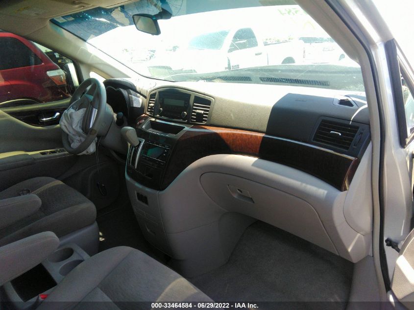 2014 NISSAN QUEST S JN8AE2KP9E9106854