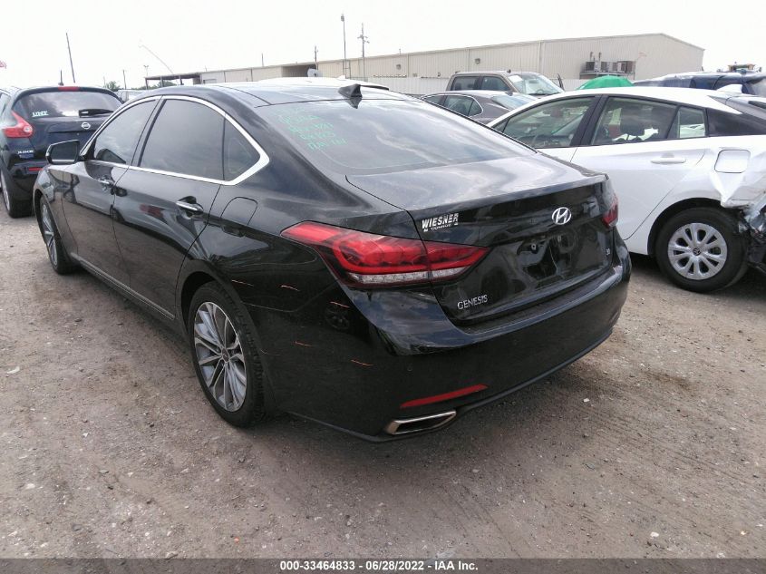 2015 HYUNDAI GENESIS 3.8L KMHGN4JE3FU082403