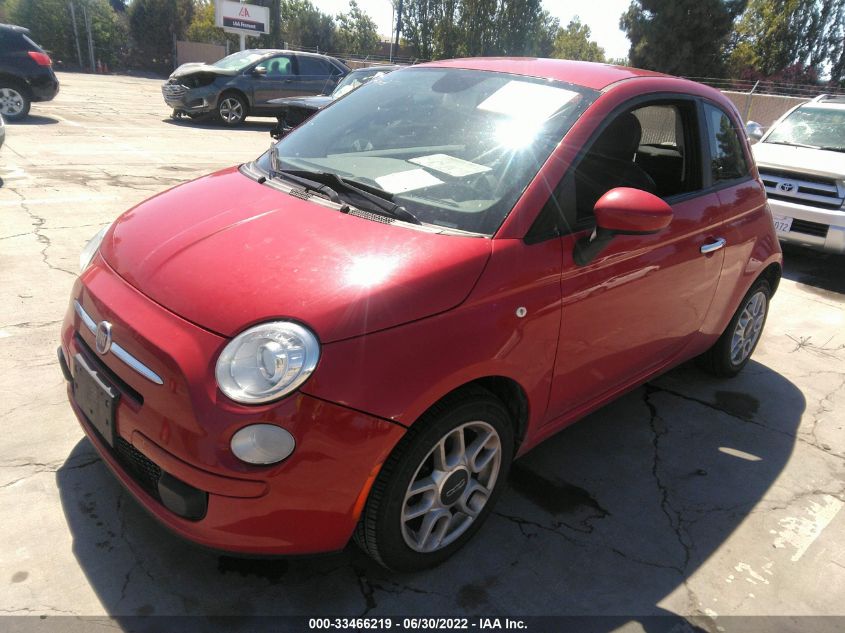 2013 FIAT 500 POP 3C3CFFAR7DT640229