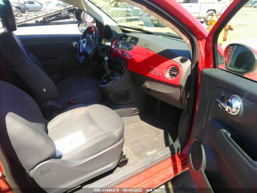 2013 FIAT 500 POP 3C3CFFAR7DT640229