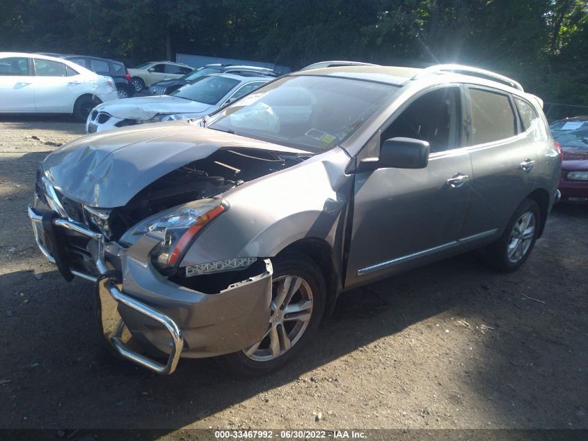 2015 NISSAN ROGUE SELECT S JN8AS5MVXFW258649