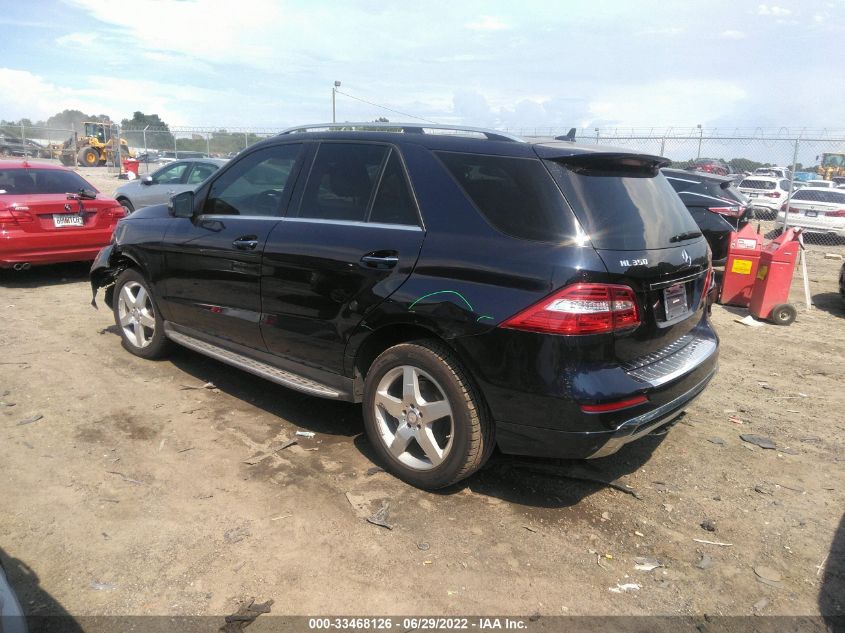 2014 MERCEDES-BENZ M-CLASS ML 350 4JGDA5JB5EA274822