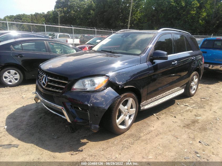 2014 MERCEDES-BENZ M-CLASS ML 350 4JGDA5JB5EA274822