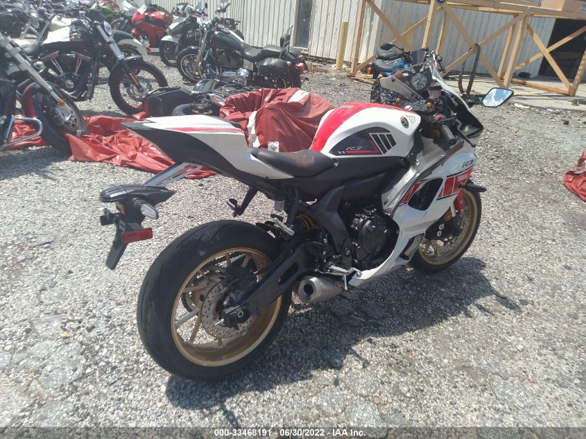 2022 YAMAHA YZFR7 JYARM38E4NA002909