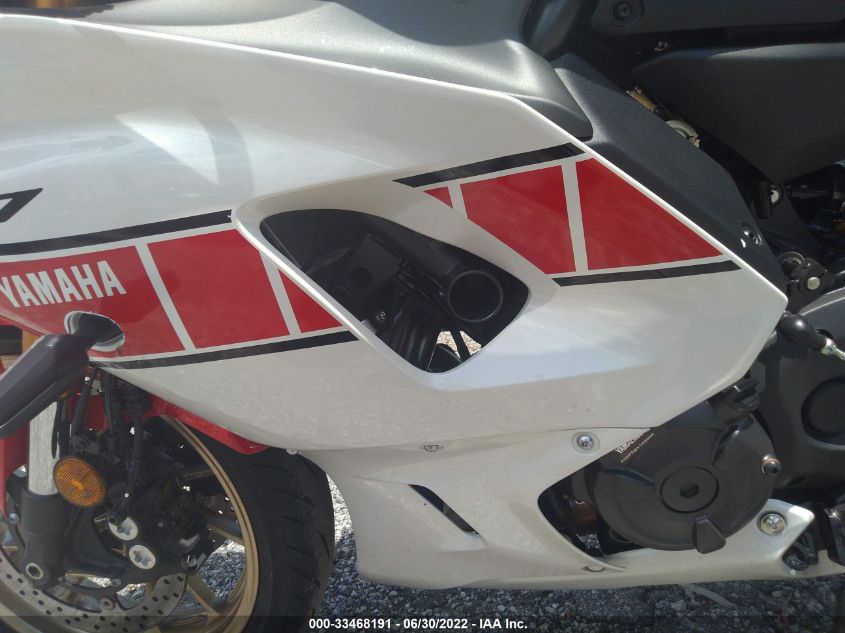2022 YAMAHA YZFR7 JYARM38E4NA002909