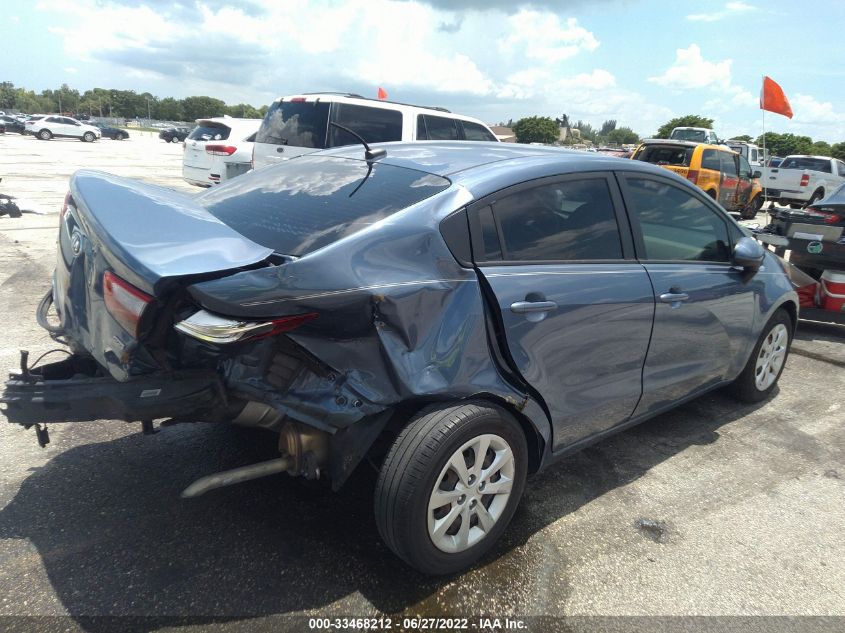 2016 KIA RIO LX KNADM4A30G6658556