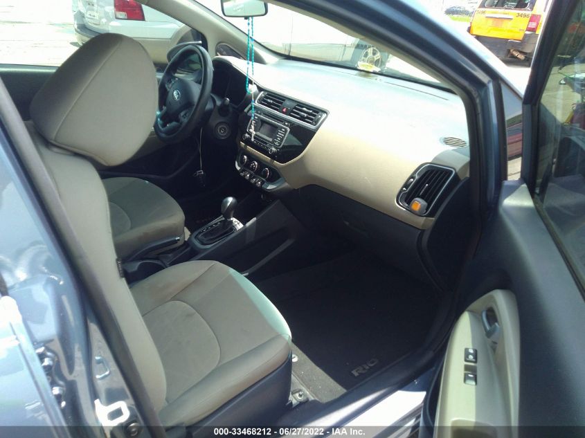 2016 KIA RIO LX KNADM4A30G6658556