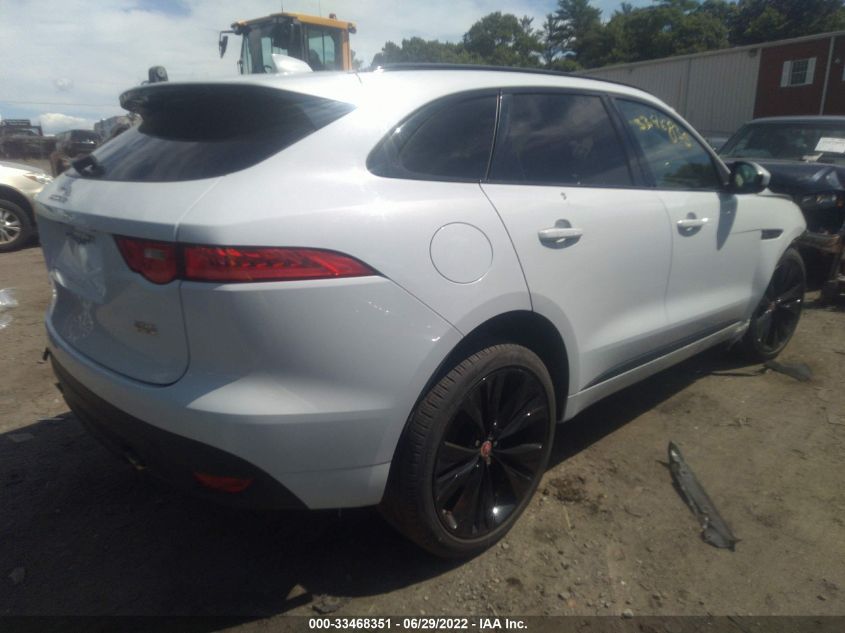 2018 JAGUAR F-PACE 25T R-SPORT SADCL2FX6JA276056