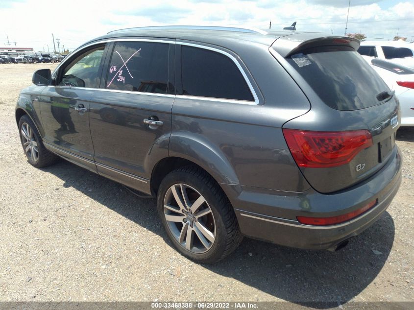 2013 AUDI Q7 3.0T PREMIUM PLUS WA1LGAFEXDD007273